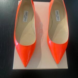 Jimmy-choo Women's Orange and Red Loafers